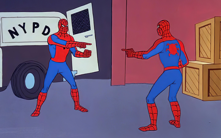 Spider-man confusion