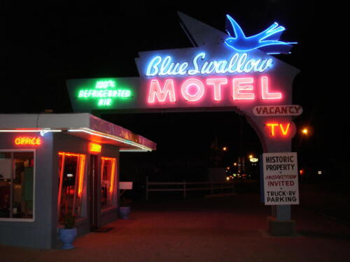 The Blue Swallow Motel